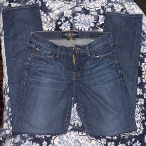 Lucky Brand Women's Classic Blue Straight Leg Jeans. Excellent condition. 6/28